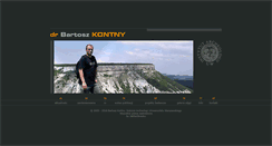 Desktop Screenshot of bartoszkontny.pradzieje.pl